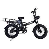 Vélo de montagne électrique 2026, moteur central 48V, frein à disque, batterie lithium 500W sans balais, acier haute teneur en carbone, pneus larges/pour neige