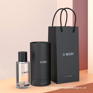 Fabrieksgemaakte ronde parfumverpakking met winkelzakken, ronde papieren cadeaudoos voor parfumverpakkingen - Product Image 3