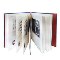 Livre d'histoire personnalisé a4 a5 a6 relié de luxe livre d'impression Service Case Bound Dictionary