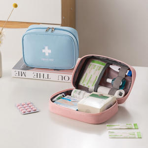 Bolsa de medicina de viaje, botiquín de primeros auxilios portátil, multiusos, para viajes, uso doméstico y estudiantil - Product Image 4