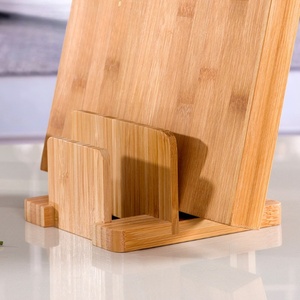 Factory Direct Customized Bamboo <b>Kitchen</b> <b>Shelf</b> Cutting Board Rack Spice Rack <b>for</b> <b>Kitchen</b> Organizer - Product Image 4