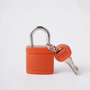 <span class=keywords><strong>Mini</strong></span> candados de hierro de la fábrica de Feihuan, superventas, desbloqueo de llave pulido antirrobo impermeable cubierto de plástico colorido de alta calidad - Product Image 3