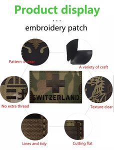 Parches Reflectantes Infrarrojos con la Bandera de Estados Unidos de 3.5*2 Pulgadas, Insignia Reflectante IR con Diseño de Gancho y Bucle - Product Image 5