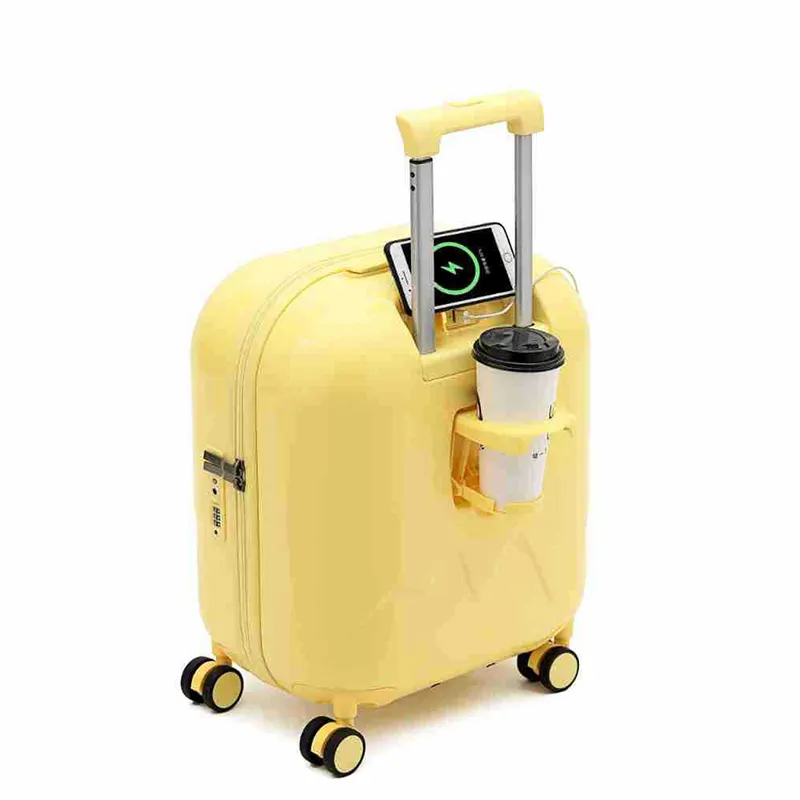 Handbagage Koffer 20 24 26 28 Inch Hardside Kleine Koffer Met Spinner Wielen Lichtgewicht Rollende Cabine Koffer