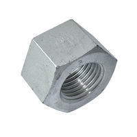 Écrou hexagonal lourd ASTM A194 2H en acier Gr 2H, zingué noir HDG, 1/2-2 pouces, emballage personnalisé, en stock, directement de l'usine