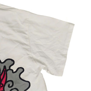 T-shirt graphique vintage japonais avec logo personnalisé, masque de démon rouge Yokai, 100% coton, surdimensionné, unisexe, streetwear Harajuku, tee-shirt décontracté - Product Image 5