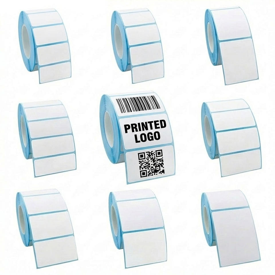 Thermal Labels Custom Factory Wholesale Warehouse Direct Thermal Label Custom Size Thermal ...