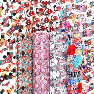 0.5mm sinh thái thân thiện tùy chỉnh UV in ấn TPU nhựa phim hoạt hình mô hình thiết kế trong suốt Vinyl vải cho DIY cung túi - Product Image 6