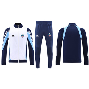 Survêtements de football personnalisés avec logo survêtements de sport pour hommes adultes veste de football kits de football kit de football à fermeture éclair survêtement de football - Product Image 3
