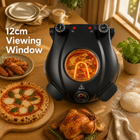 Home Nouveau four à pizza électrique facile à nettoyer avec pièces d'outils Machine à pizza