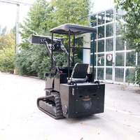 2024 nouveau Somate petit chargeur sur chenilles chargeuse sur pneus d'origine chargeuse compacte pour espace intérieur ou étroit