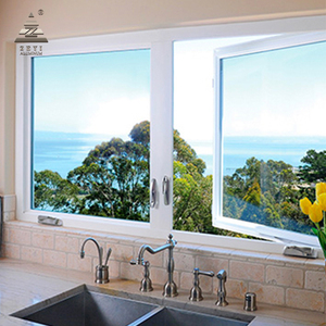 หน้าต่างบานเปิดแบบหมุนมือ ZEYI พร้อมมุ้งลวด ฉนวนกันความร้อน หน้าต่างแบบหมุนมือ โครงอะลูมิเนียมอัลลอยด์ หน้าต่างแบบใช้มือหมุน - Product Image 4