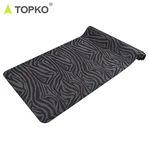 Лидер продаж, напольный Противоскользящий коврик TOPKO из ПУ-резины для занятий йогой