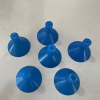 Bouchon cylindrique en caoutchouc silicone à bride personnalisé, étanche haute température, pour l'étanchéité des trous de tuyaux et tubes, usage industriel, fabrication OEM