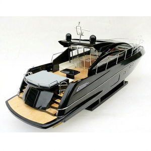 GIA NHIEN CO. LTD Vietnam SUNSEEKER PREDATOR 64 NEGRO, Yate de Madera Ecológico, Modelo Independiente, Hecho a Mano, Decoración Marítima - Product Image 1