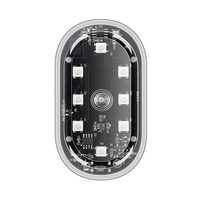Lampu Ambient Mobil KEBOSIED, Lampu Interior Mobil Warna-warni, Lampu LED Bagasi Mobil