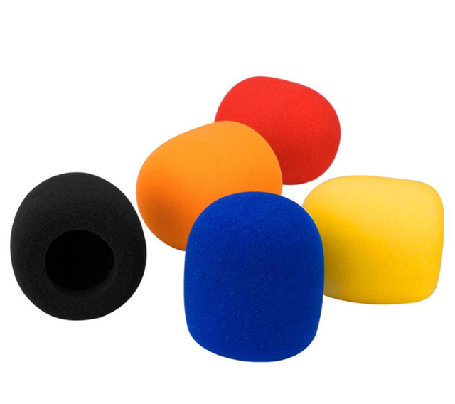Foam Mic Covers Windscreen Foam Suitable for Most Standard Handheld Microphone