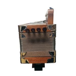 SEASOUND OEM <span class=keywords><strong>Accordéon</strong></span> <span class=keywords><strong>Diatonique</strong></span> Professionnel en Bois JB1004 20 Boutons <span class=keywords><strong>2</strong></span> Basses 4 Registres Haute Qualité - Product Image 5