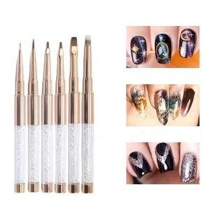 Pinceau de précision pour nail art, stylo de dessin et de peinture, pinceau pour gel UV, stylo spécialisé pour nail art - Product Image 4