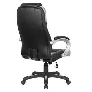 Vente en gros Chaise <span class=keywords><strong>PC</strong></span> en cuir Chaise d'ordinateur argentée et noire Chaise de jeu bon marché pour Silla <span class=keywords><strong>Gamer</strong></span> - Product Image 6
