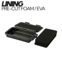 Boîte à outils en plastique de haute qualité, petite, en ABS rigide, avec mousse protectrice pré-découpée, anti-poussière et antichoc