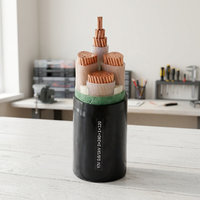 Cable de Alimentación YJV con Aislamiento XLPE y Revestimiento de PVC de Cobre 0.6/1kV para Suministro de Energía en Líneas de Producción Textil e Impresión