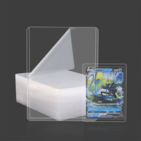 Porte-cartes de visite personnalisé en PVC 35PT, protège-cartes multi-impression 3x4, épaisseur 35mm pour cartes de visite