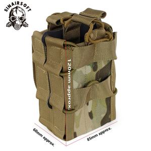 Pochette tactique multi-camouflage en nylon 1000D de la série Molle, PC et polyester, utilisation en extérieur - Product Image 4