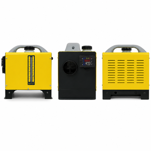 <span class=keywords><strong>Chauffage</strong></span> de stationnement diesel horizontal tout-en-un KD-W-D9 8KW 12V 24V avec réservoir de carburant intégré de 5L, <span class=keywords><strong>chauffage</strong></span> à air de 9,0KG pour camion, camping-car, fourgonnette - Product Image 2