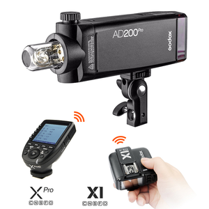 Accessoires pour appareil photo godox AD200pro <span class=keywords><strong>Flash</strong></span> d'extérieur TTL & <span class=keywords><strong>HSS</strong></span> I/8000s 2.4GHz sans fil pour studio de séance photo GODOX AD200pro - Product Image 2