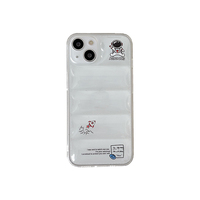 Coque de téléphone portable personnalisée en TPU souple, imperméable et antichoc, effet givré, style plume, pour iPhone 14, 13, 12