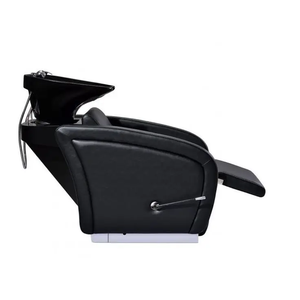 Fauteuil de lavage moderne inclinable <span class=keywords><strong>avec</strong></span> lavabo en céramique pour salon de coiffure - Product Image 4