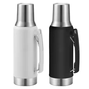 New 1200ml Portable Travel Outdoor Stainless Steel Insulated Water Bottle Large Thermos With Handle