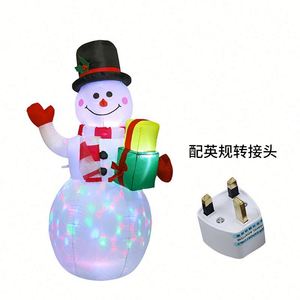 Wholesale Supplies 5 Ft Snowman Dolls Outdoor <b>Large</b> Decoration Christmas <b>Inflatables</b> - Product Image 6