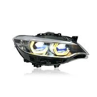 Ensemble de phares LED KGKB pour BMW Série 2 F22 F23 F87 2014-2020, mise à niveau avec double couleur DRL, lentille de projecteur laser, Plug & Play