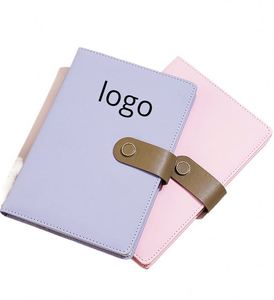 Cuadernos A5 Personalizables con Botón Magnético, Colores Pastel, Regalos Promocionales con Cubierta Gruesa y Elegante, con Logotipo - Product Image 1