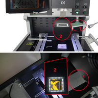 Juego de herramientas de reparación de computadoras TV reparación BGA Estación de retrabajo con cámara