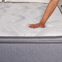 Matelas King sur mesure COSTFULL, durable, respirant et confortable, compressé en boîte, qualité hôtelière, hybride mousse à mémoire de forme, 3 couches