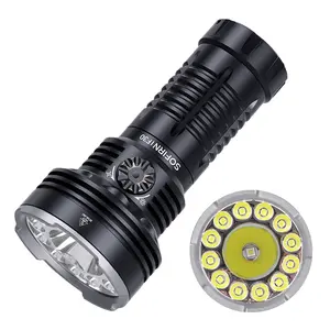 20000lm 300W most powerful led flashlight Saint Torch 31 usb C rechargeable camping searchlight torch light