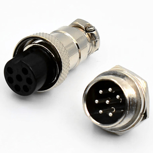 Gx16 Vòng nam nữ Power Adapter Jack M16 kim loại cắm + ổ cắm AC hoặc DC kết nối không thấm nước 2 3 4 5 6 7 8 9 10 pins - Product Image 6