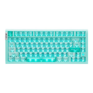Clavier ATK RS7 Air Esports à effet Hall 75 % en aluminium, 81 touches, boîtier ABS style mécanique, translucide dépoli grain de bois cerisier - Product Image 5