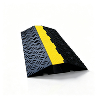 Canaux en caoutchouc Protecteur de Câble Robuste Défenseur utilisation extérieure un canal chaussée durable rampe de câble de sécurité