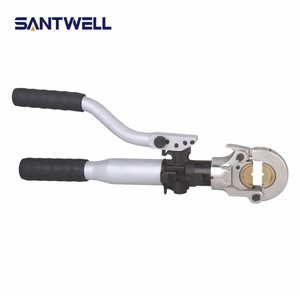 Integrated Manual Hydraulic Cable Lug <b>Crimping</b> <b>Tool</b>, 180° Rotatable Open Head Hexagonal <b>Wire</b> Terminal <b>Crimping</b> Plier - Product Image 1