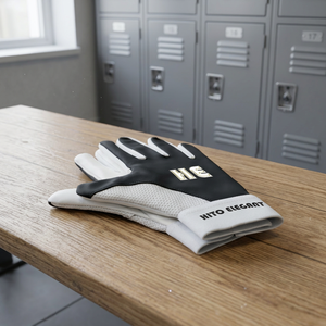 Gants de gardien de but en cuir professionnels à prix d'usine OEM, épais, à doigts complets, antidérapants, respirants, pour gardiens de football sécurisés - Product Image 4