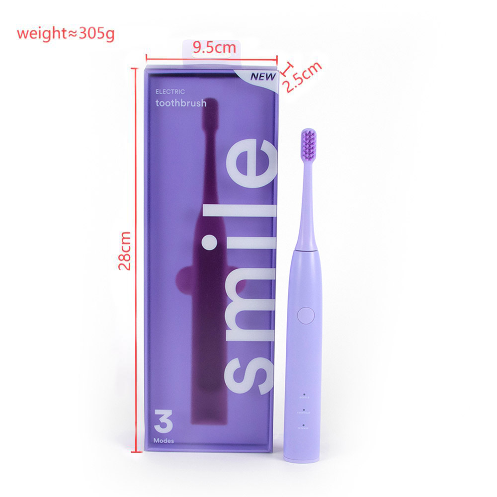Ensemble de brosse à dents électrique K3 - violet neutre - exclusivité transfrontalière
