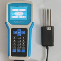 Penguji nutrisi tanah terintegrasi 7in1, penganalisa PH tanah portabel Sensor NPK pencatat Data