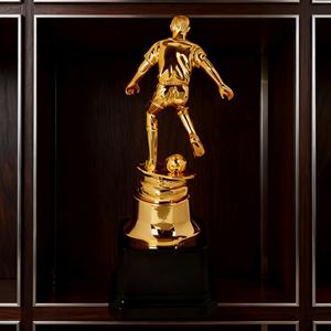 Trofeos de Fútbol con Logotipo Personalizado al por Mayor, Premios para Ganadores de Competiciones, Recuerdos, Coleccionables, Trofeos de Plástico Dorado - Product Image 6