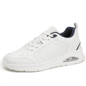 Zapatillas Deportivas Transpirables de Cuero Sintético con Amortiguación Visible para Absorción de Impactos, Ligeras y Cómodas para Caminar a Diario - Product Image 2