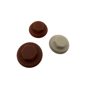 ฝาเกลียวหกเหลี่ยม10มม. สีน้ำตาลเข้มสำหรับหมุนเครื่องมือ - Product Image 1