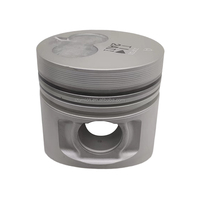 Piston de moteur diesel IZUMI D4BH 4 cylindres, diamètre de cylindre 91,1 mm, longueur 88,7 mm, comp. 48,7 mm Hauteur, Qualité supérieure, 1 an, N° de pièce.